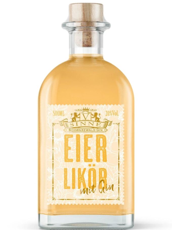 V Sinne Eierlikör mit Gin Der V Sinne Eierlikör Schwarzwald Gin